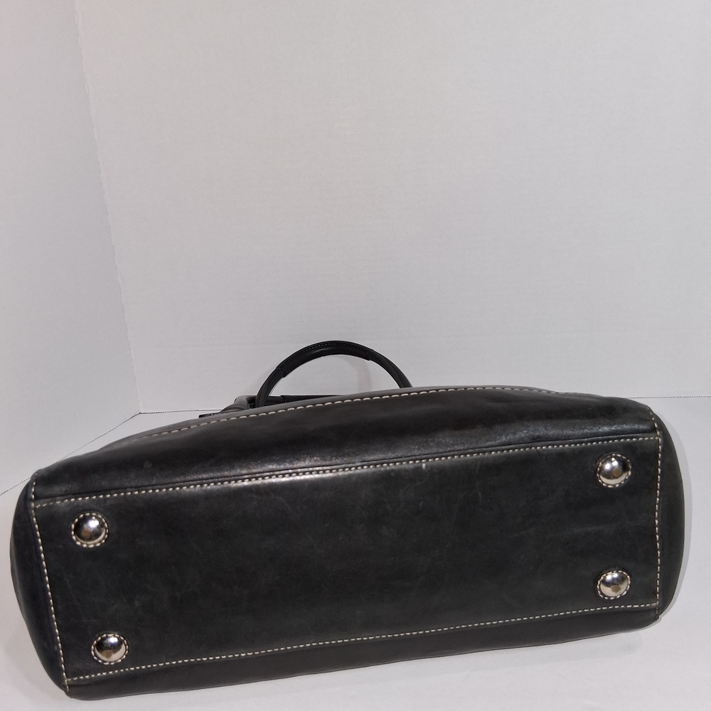 Coach Black Satchel Bag - Picture 6 of 14